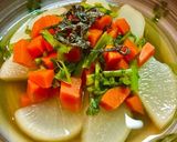 No2375大根と人参の薄煮作り方1写真