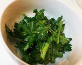 ＊春菊サラダ＊作り方3写真