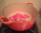 料理のための清酒を使って肉じゃが作り方5写真