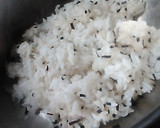 吉野家の牛丼にたまごをひとつ入れたよ作り方3写真