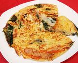 明日葉とツナ缶で♪そうめんチヂミ♪作り方6写真