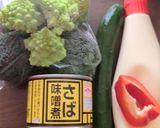サバみそ煮缶を使ったブロッコリーのサラダ作り方1写真
