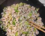 作り置き　むね肉と白菜の中華炒め作り方4写真
