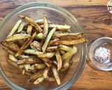カナダの伝統チーズポテト料理プーティン作り方3写真