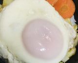 丼弁当●ミートボールでロコモコ丼風弁当作り方3写真