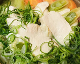 鶏肉と定番野菜の煮込みうどん作り方4写真