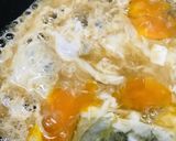 シンプル●半熟玉子焼き＆刻み海苔の玉子丼作り方2写真