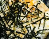 シンプル●半熟玉子焼き＆刻み海苔の玉子丼作り方3写真