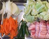 野菜たっぷりあんかけラーメン作り方1写真