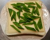 絹さやマヨチーズトースト作り方3写真