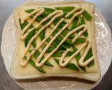 絹さやマヨチーズトースト作り方4写真