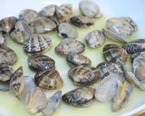 アサリとナバナのペペロンチーノスパゲティ作り方2写真