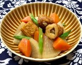 簡単に作れる♪大根と牛蒡天の煮物作り置き作り方6写真