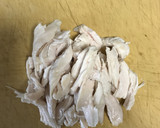 せりとささみの和え物　河内長野市学校給食作り方1写真