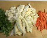 せりとささみの和え物　河内長野市学校給食作り方2写真