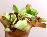 簡単☆お好み焼き風サンドイッチ作り方6写真