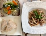 肉とじゃが　簡単塩炒め　作り方1写真