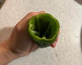 丸ごとピーマンの肉詰め作り方1写真