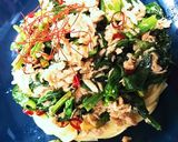 簡単激うまぁなツナとほうれん草のパスタ作り方4写真