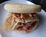 温麺バーガー作り方5写真