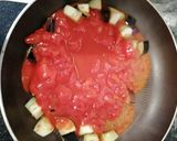 バジル香る❗茄子のトマトパスタ作り方3写真