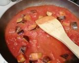 バジル香る❗茄子のトマトパスタ作り方4写真