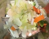 冷凍カット野菜で作る手抜き焼き蕎麦作り方2写真