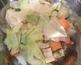 冷凍カット野菜で作る手抜き焼き蕎麦作り方3写真