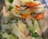冷凍カット野菜で作る手抜き焼き蕎麦作り方4写真