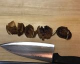 鶏笹身の韮玉中華スープ作り方4写真