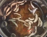 鶏笹身の韮玉中華スープ作り方7写真