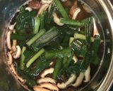鶏笹身の韮玉中華スープ作り方9写真