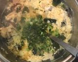 鶏笹身の韮玉中華スープ作り方14写真
