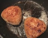 簡単型崩れナシ♡バター醤油の焼きおにぎり作り方7写真