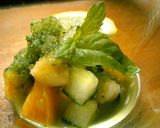 フルーツ野菜の きゅうりソース添え作り方4写真