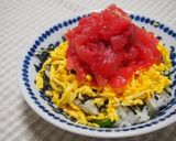 マグロ海鮮ちらし寿司♪生姜入り酢飯で♪作り方9写真