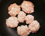 鯖の水煮缶で煮込みハンバーグ作り方2写真