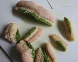 【ひな祭り】苺と抹茶で菱餅風スコーン作り方5写真