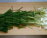 ワケギと炒り卵の白味噌マヨ作り方1写真