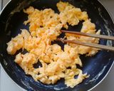 ワケギと炒り卵の白味噌マヨ作り方4写真