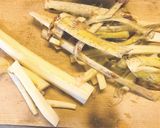 ウドと豚肉の田舎風甘辛煮「おうち居酒屋」作り方1写真