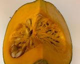 離乳食 かぼちゃペースト(ごっくん期)作り方1写真