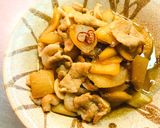 ウドと豚肉の田舎風甘辛煮「おうち居酒屋」作り方5写真