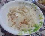 大根とカニかまの麺つゆマヨサラダ作り方4写真