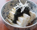 さっぱり!長いもとわかめのだしポン酢かけ作り方4写真