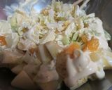 白菜と伊予かんのサラダ作り方4写真