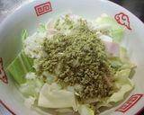 電子レンジでキャベツの一人カレー作り方4写真