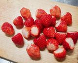 簡単❗イチゴの生クリーム(^_^)作り方1写真
