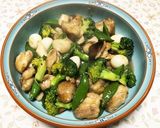 春野菜と鶏肉の中華炒め作り方11写真