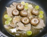 簡単フレンチ！豚肉と椎茸のブイヨン煮作り方4写真